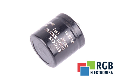 KONDENSATORIUS B43501-B3227-M2 EPCOS 220UF, 385V KONDENSATORIUS