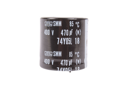 KONDENSATORIUS 470UF 400V NIPPON 74Y05L 18 (M) 470UF, 400V, 35MM, 40MM KONDENSATORIUS