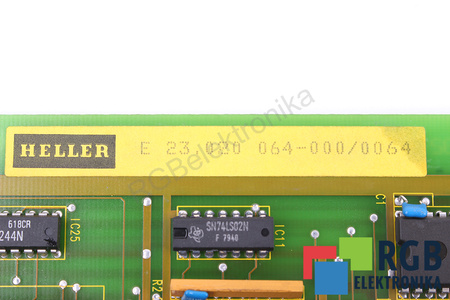 23.020064-000 HELLER PAGRINDINĖ PLOKŠTĖ