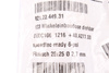 BEDC106NN000001216000 INTERCONTEC 821.22.449.31  6PIN 25X25 2.7MM LIZDAS