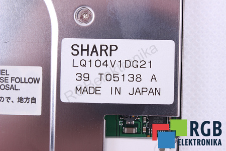 LQ104V1DG21 SHARP 10.4" LCD MATRICA