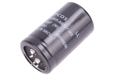 KONDENSATORIUS B43505-A9337-M2 EPCOS 330UF, 400V KONDENSATORIUS