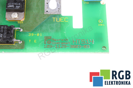 HTS14 REXROTH INDRAMAT 109-1129-3A03-03 109-1129-3B03-03 SUGEDĘS – DALIMS