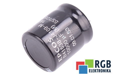 KONDENSATORIUS B41538-J4109-M EPCOS 10000UF, 16V KONDENSATORIUS