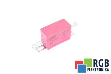 KONDENSATORIUS 2.2UF 1000V WIMA 600VAC KONDENSATORIUS