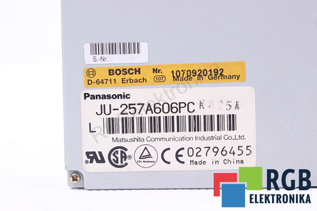 JU-257A606PC PANASONIC 1070920192