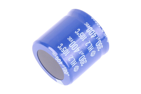 KONDENSATORIUS 390UF 400V HITACHI HL2 KONDENSATORIUS