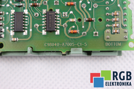 C98040-A7005-C1-5 SIEMENS SIMOREG VALDYMO IR VALDYMO PULTAS