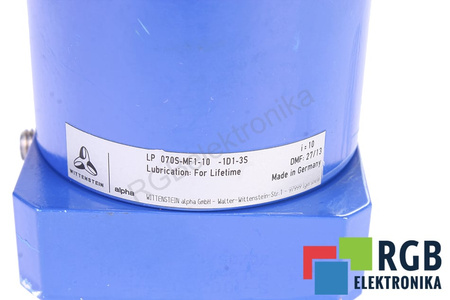 LP070S-MF1-10-1D1-3S ALPHA GETRIEBEBAU 10I PAVARA
