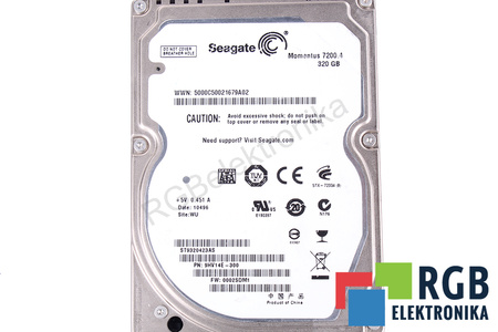 ST9320423AS SEAGATE MOMENTUS 7200.4 320GB, SATAII, 2.5", HDD