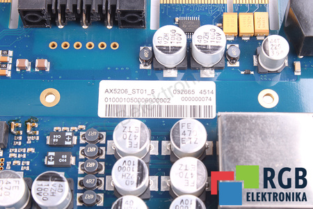 AX5206_ST01_5 BECKHOFF PLOKŠTĖ