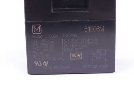 HE2AN-S-DC6V MATSUSHITA AHE2230 ESTAFETĖ