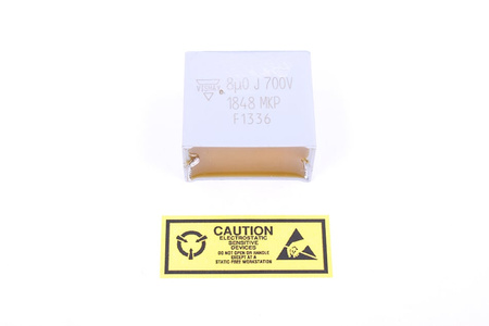 KONDENSATORIUS 8UF 700V 1848MKP VISHAY KONDENSATORIUS