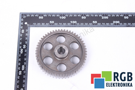 DANTYTASIS SKRIEMULYS 110X101MM DIRŽAS 18MM VELENAS 13MM RAKTASĖS LIZDAS 5X3MM Z=53