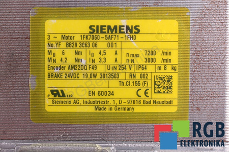 1FK7060-5AF71-1FH0 SIEMENS