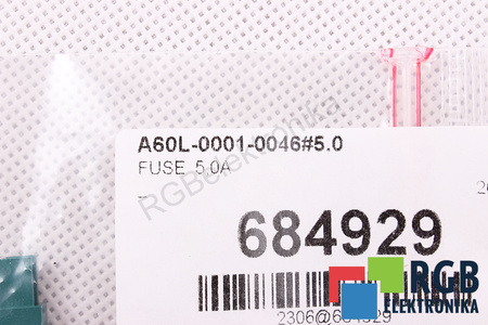 SAUGIKLIS A60L-0001-0046#5.0 FANUC MP50 5A