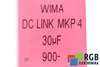 KONDENSATORIUS DCMKP4-30U/900 WIMA 30UF, 900V, DC, LINK, MKP4