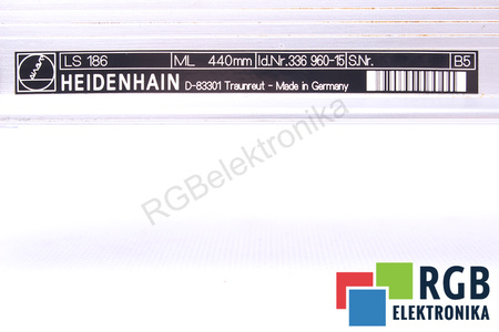 LS186 HEIDENHAIN ID.NR. 336960-15 ML 440MM