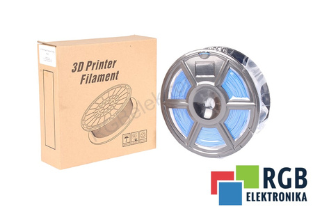 1,75MM PEARL FILAMENT 0.5KG BLUE FLASHFORGE RITĖS IŠORINIS DYDIS 180MM, RITĖS VIDINIS DYDIS 50MM, RITĖS PLOTIS 45MM