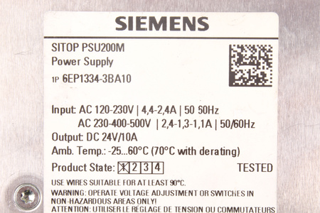 6EP1334-3BA10-8AB0 SIEMENS SITOP PSU200M