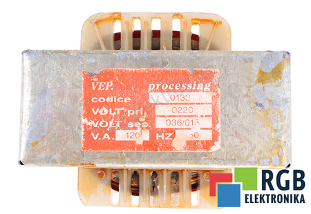 0132 220V, 36/13V TRANSFORMATORIUS