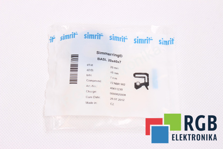 20X40X7 SIMRIT BASL 72NBR902 SIMMERING PAKAVIMAS