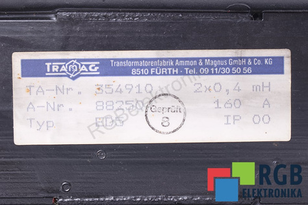 ED51 TRAMAG TA.NR. 354910 TRAMAG SKIRTAS 6SC6512-4AA02