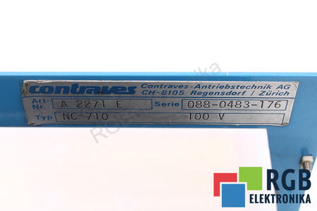 NC710 CONTRAVES DC SERVO CONTROLLER