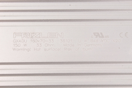 GXADU160X70-33 FRIZLEN 33OHM, 0.15KW STABDYMO VARŽA