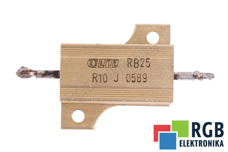 ATSPARUMAS RB25 ATE ELECTRONICS R10 10OHM ATSPARUMAS