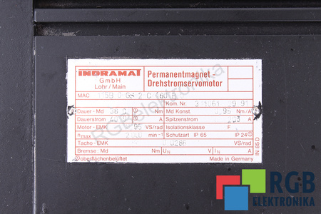 MAC115B-0-GS-2-C/180-B-0 INDRAMAT