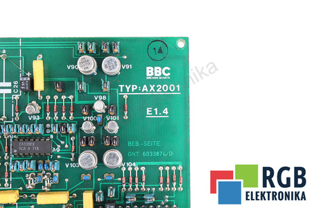 AX2001 BBC BROWN BOVERI 6033874/D