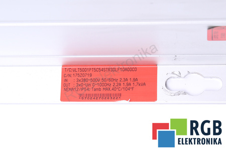 VLT5001PT5C54STR3DLF10A00C0 DANFOSS VLT5000