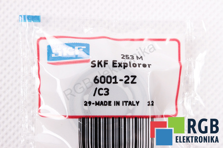 6001-2Z/C3 SKF 60000RPM, 30000RPM 12X28X8 2.36KN, 5.4KN GUOLIS