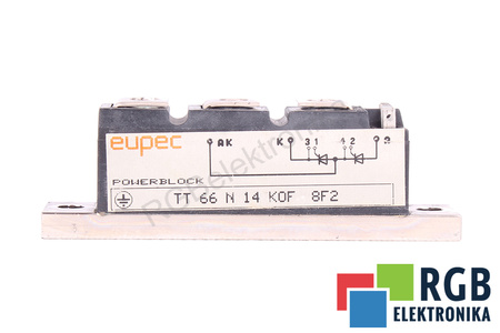 TT66N14KKOF EUPEC POWERBLOCK 66A, 1400V