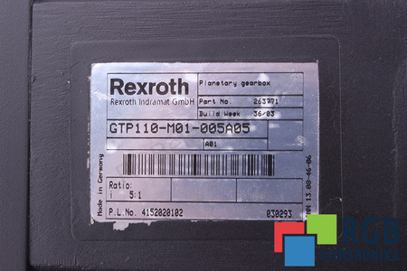 GTP110-M01-005A05 BOSCH REXROTH PAVARA