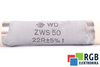 ATSPARUMAS ZWS50 VISHAY 22R 22OHM ATSPARUMAS