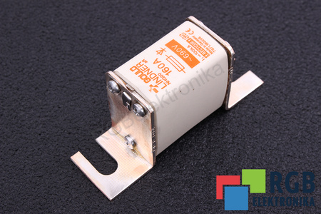 SAUGIKLIS NHG00 GOULD LINDNER 160A, 690VAC, 100KA SAUGIKLIS