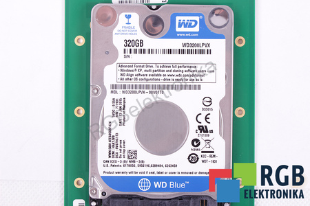 CP-HDD-SATA 31.262-1010.1 L00 KONTRON DISK 320GB 2.5" SATA WD HDD/SSD