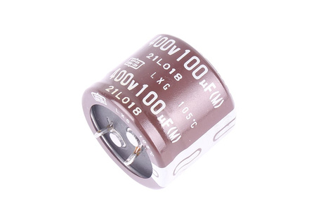 KONDENSATORIUS 21L018 NIPPON 100UF, 400V