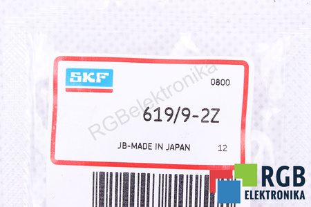 619/9-2Z SKF 80000RPM, 40000RPM, 9X20X6 2.34KN, 0.98KN GUOLIS