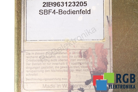 2IB963123205 UNIPO SBF4