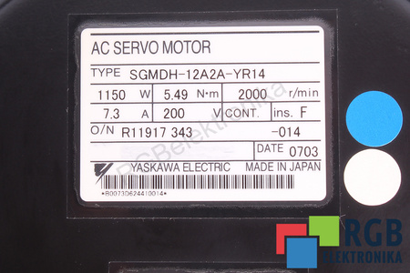 SGMDH-12A2A-YR14 YASKAWA