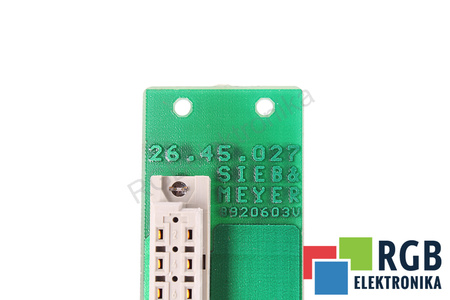 26.45.027 SIEB & MEYER L920603V B920603V SUGEDĘS – DALIMS