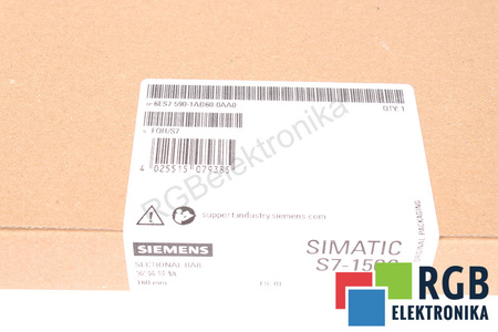 6ES7590-1AB60-0AA0 SIEMENS SIMATIC S7-1500 160MM MONTAVIMO BĖGIS
