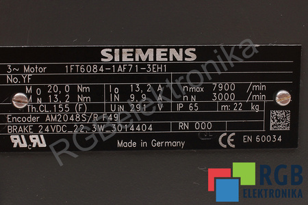 1FT6084-1AF71-3EH1 SIEMENS