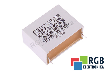 KONDENSATORIUS F1772-522-2000 ERO 2.2UF, 275V