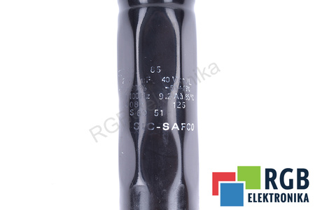 KONDENSATORIUS 22000UF 40VCC SIC-SAFCO