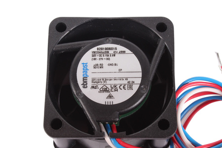 414J/2HH EBM PAPST 40X40X25MM, 24V, 0.15A VENTILIATORIUS
