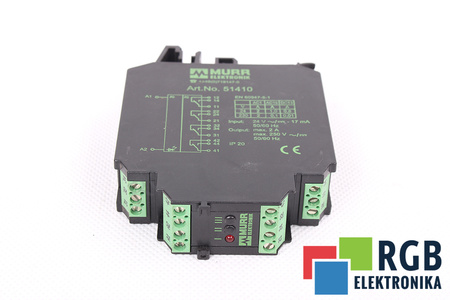 ART.NO. 51410 MURR ELEKTRONIK ESTAFETĖ